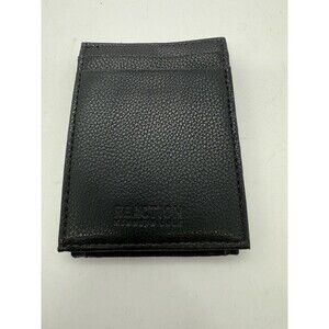 Kenneth Cole REACTION Men's Slim Magnetic Front Pocket Wallet RFID Black